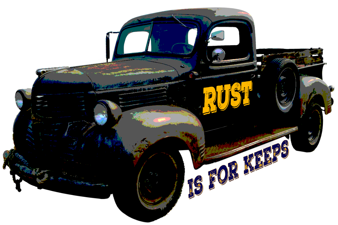 Rust is for Keeps Poster Art